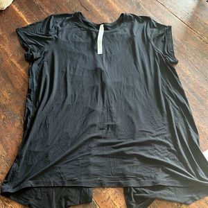 Lululemon Open Up Tie Back Tee